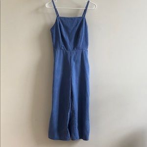 Chambray jumpsuit
